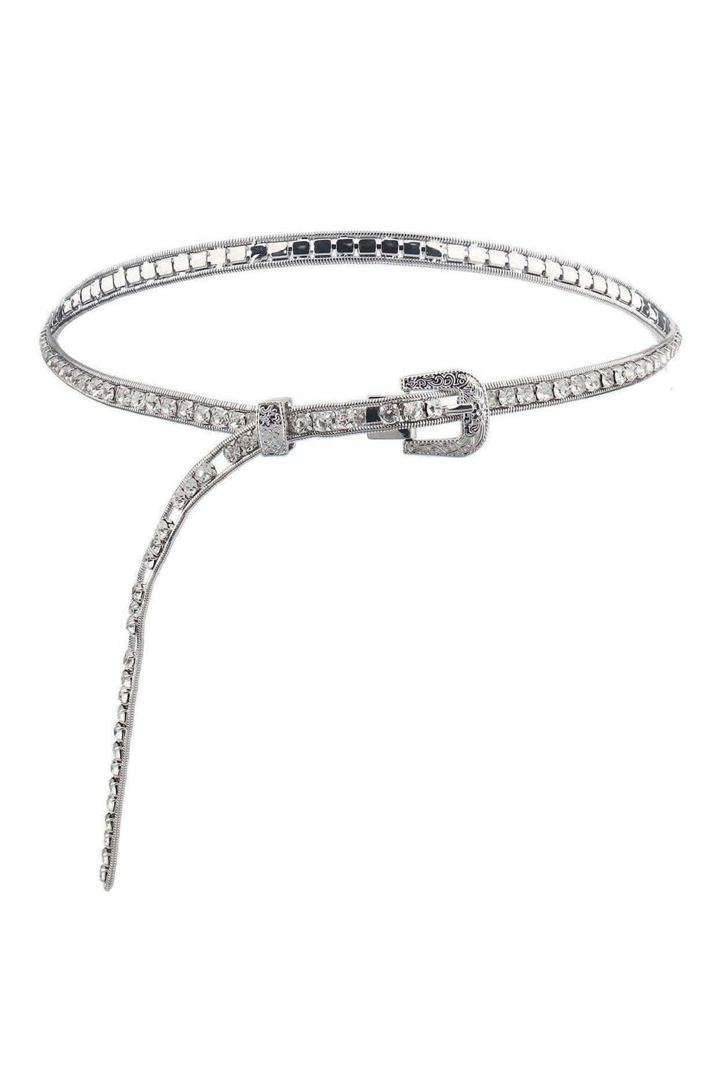 Ella Rhinestone Metal Belt - SwagglyLife Home & Fashion