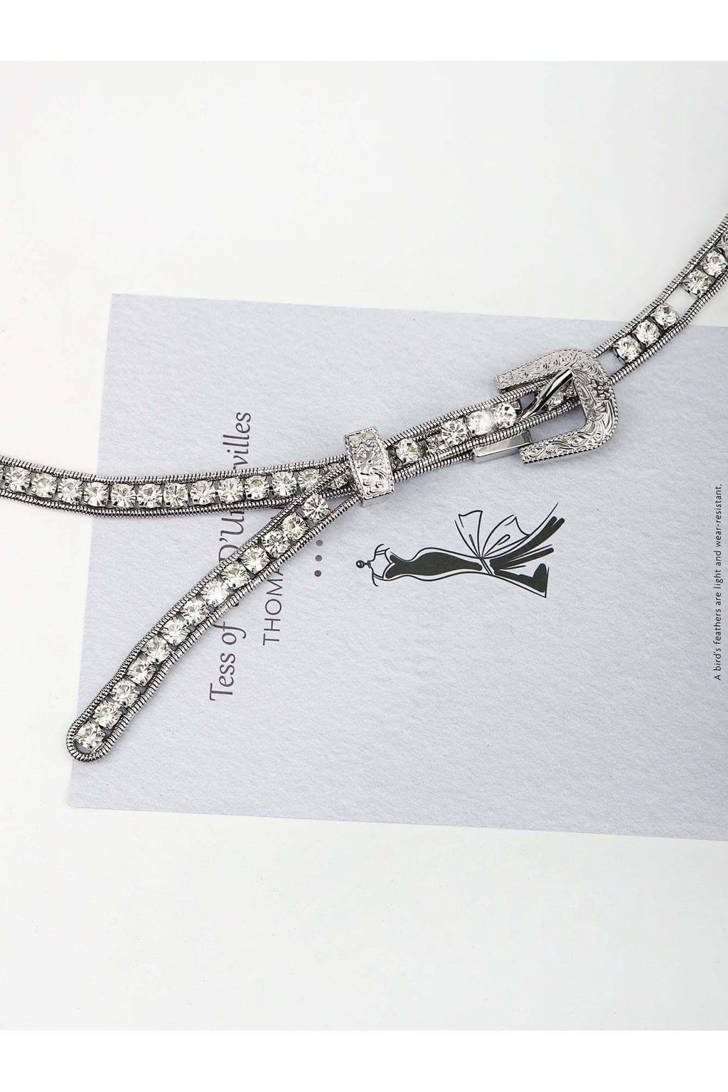 Ella Rhinestone Metal Belt - SwagglyLife Home & Fashion