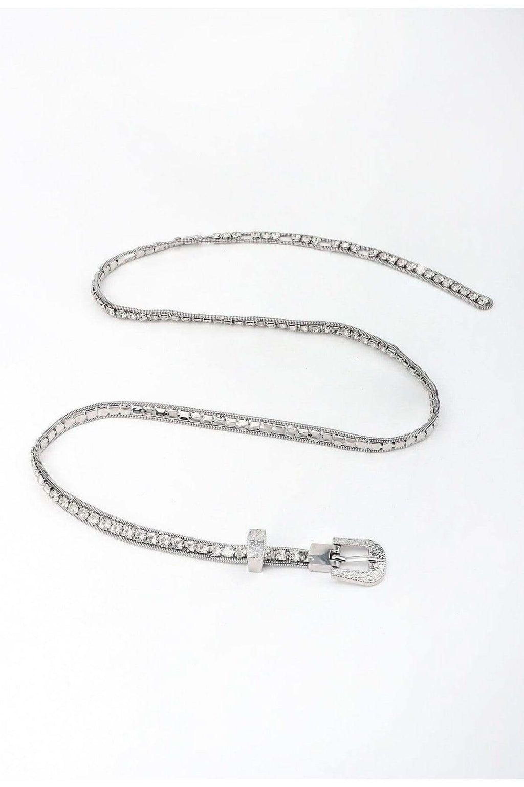 Ella Rhinestone Metal Belt - SwagglyLife Home & Fashion