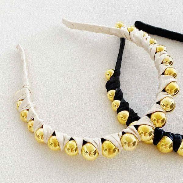 ELLISON YOUNG Emily Satin Wrapped Headband - SwagglyLife Home & Fashion