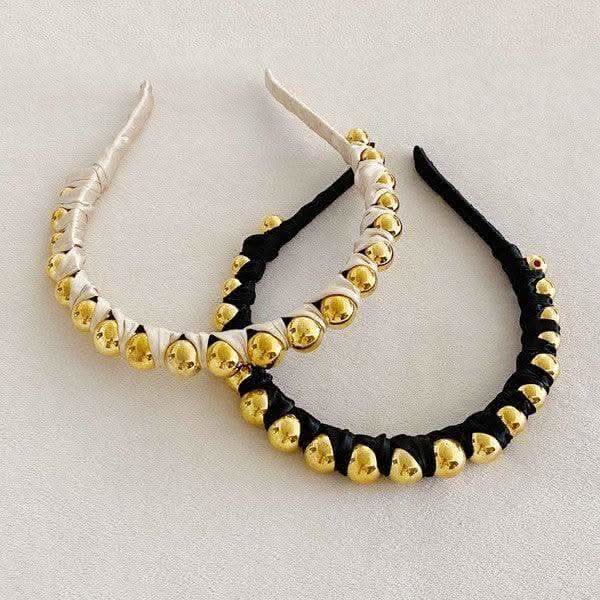 ELLISON YOUNG Emily Satin Wrapped Headband - SwagglyLife Home & Fashion