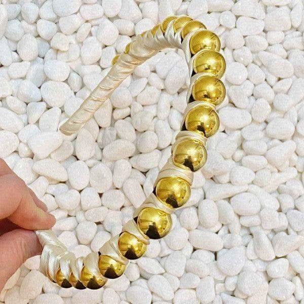 ELLISON YOUNG Emily Satin Wrapped Headband - SwagglyLife Home & Fashion