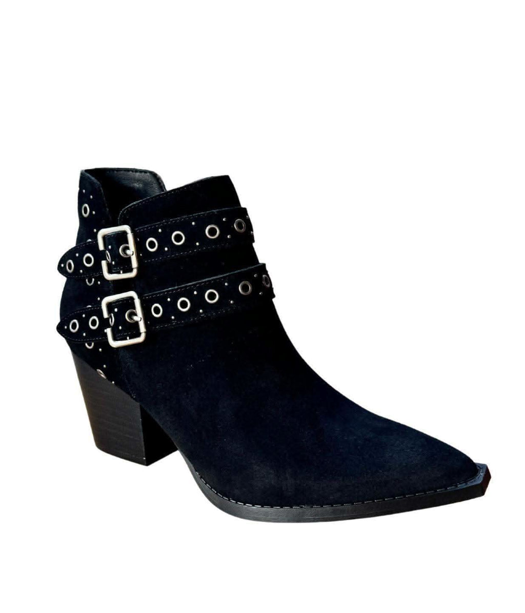 Elsa Leather Ankle Boot in Black in - Shoes photo