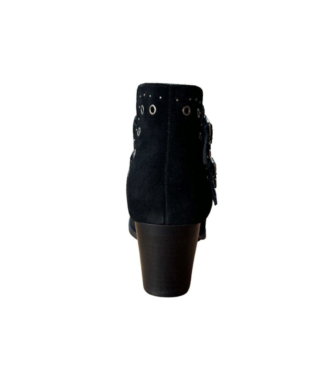 Elsa Leather Ankle Boot in Black in - Shoes photo