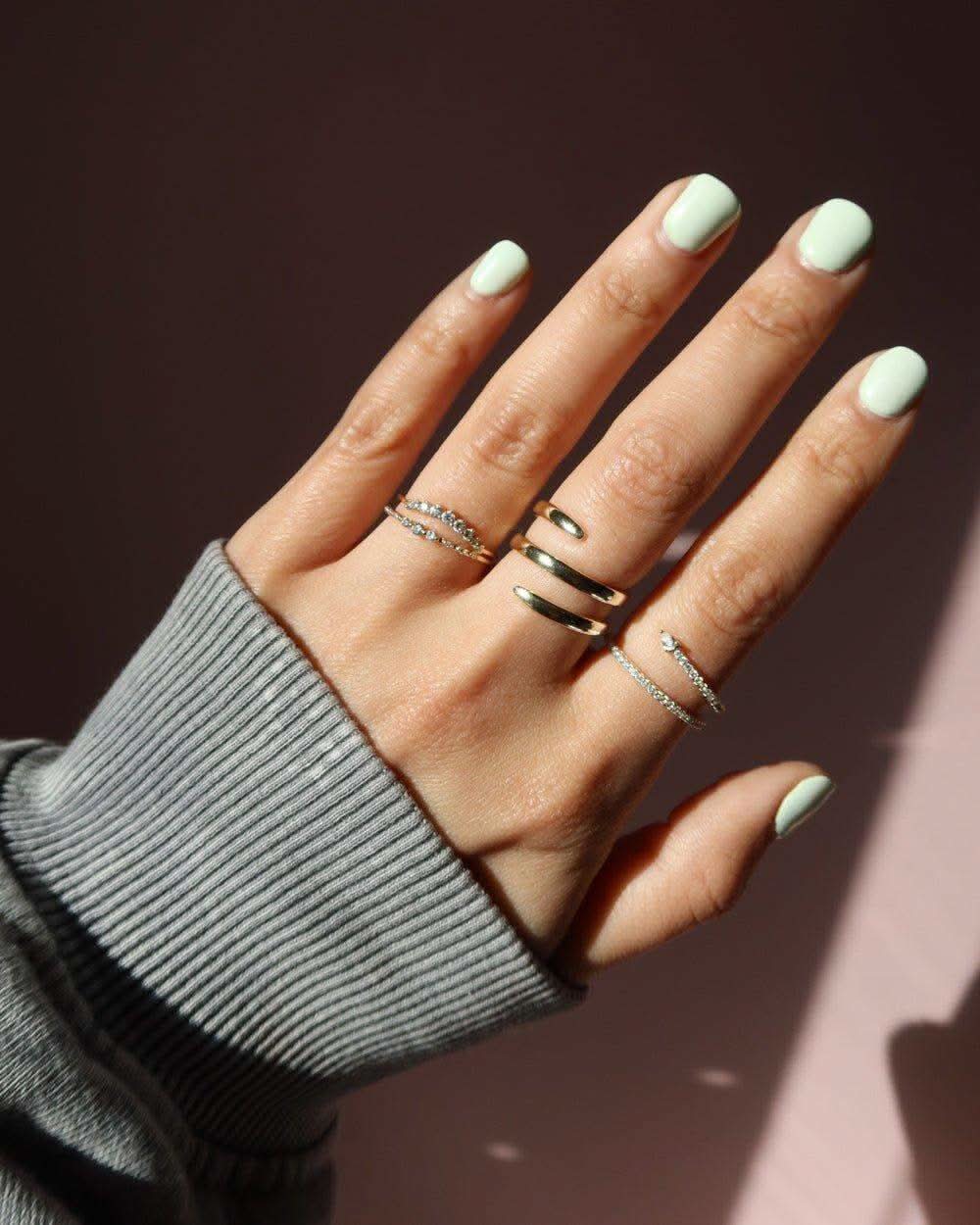 EMERSON Gold Wrap Ring in - RINGS photo