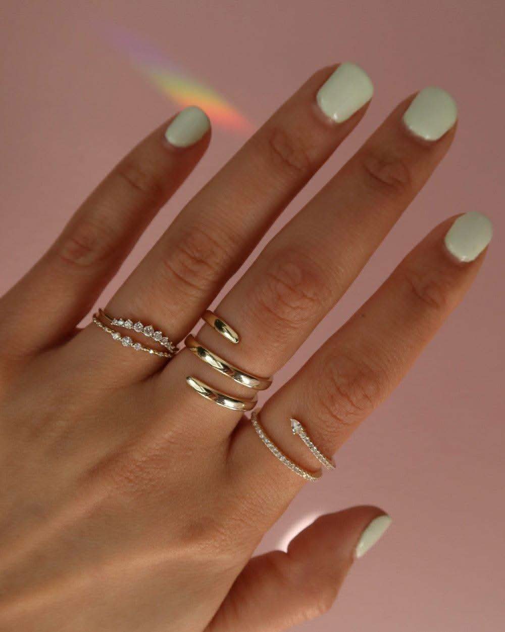 EMERSON Gold Wrap Ring in - RINGS photo
