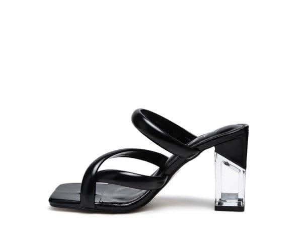 ERISED Clear Heel Toe Ring Slides in - photo