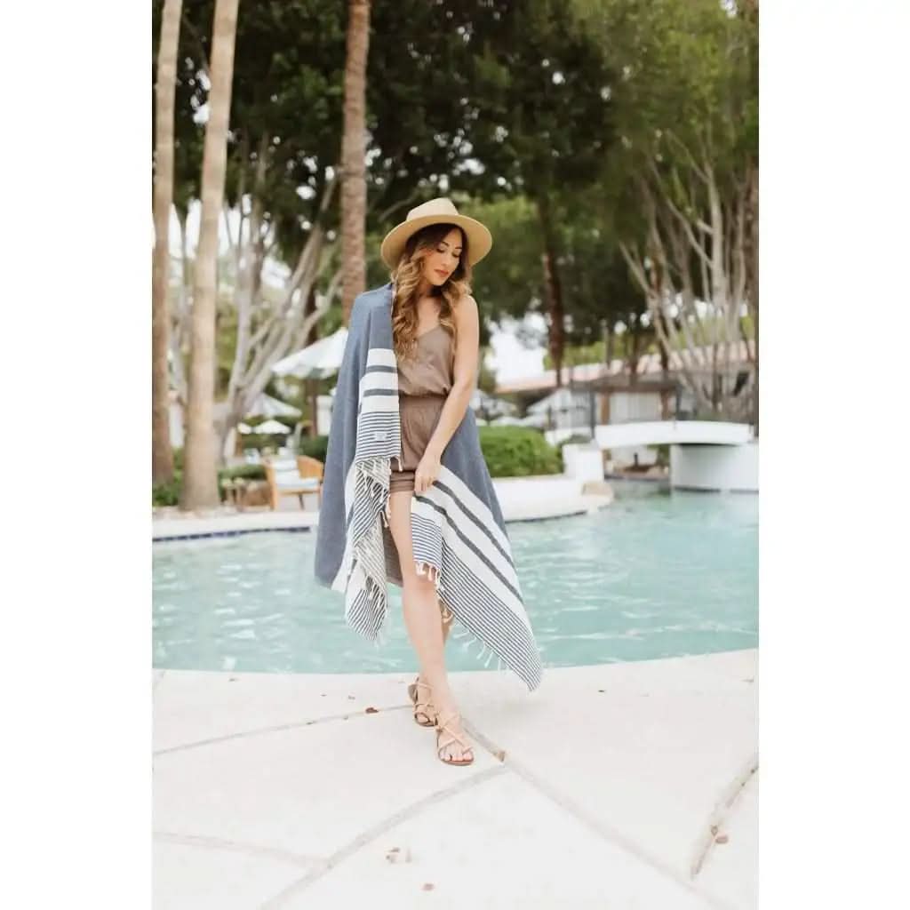 Essential Stripe Turkish Towels – Beautiful, Versatile, and Quick-Drying - SwagglyLife Home & Fashion