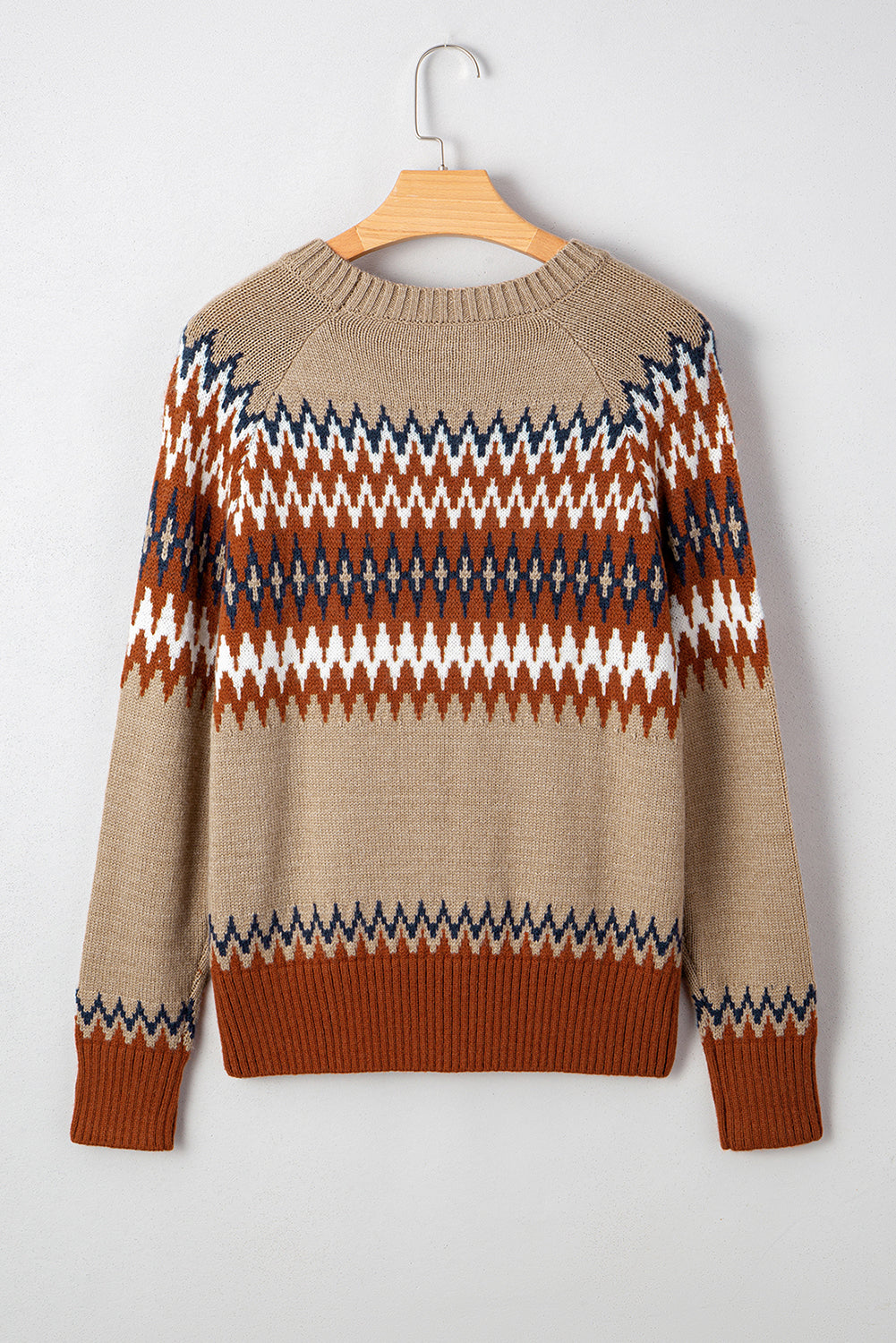 Eva Aztec Crew Neck Sweater in - Sweaters & Cardigans/Sweaters photo