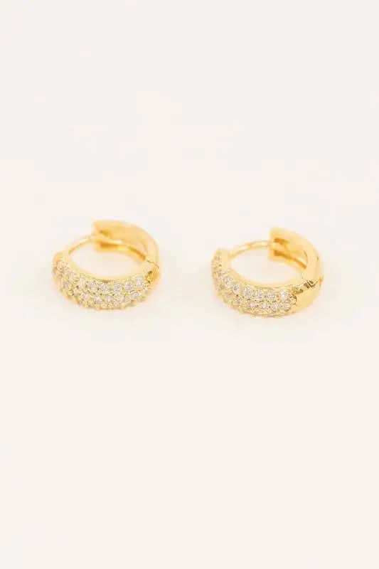 Luxe Huggie Hoop Earrings | Gold - SwagglyLife Home & Fashion