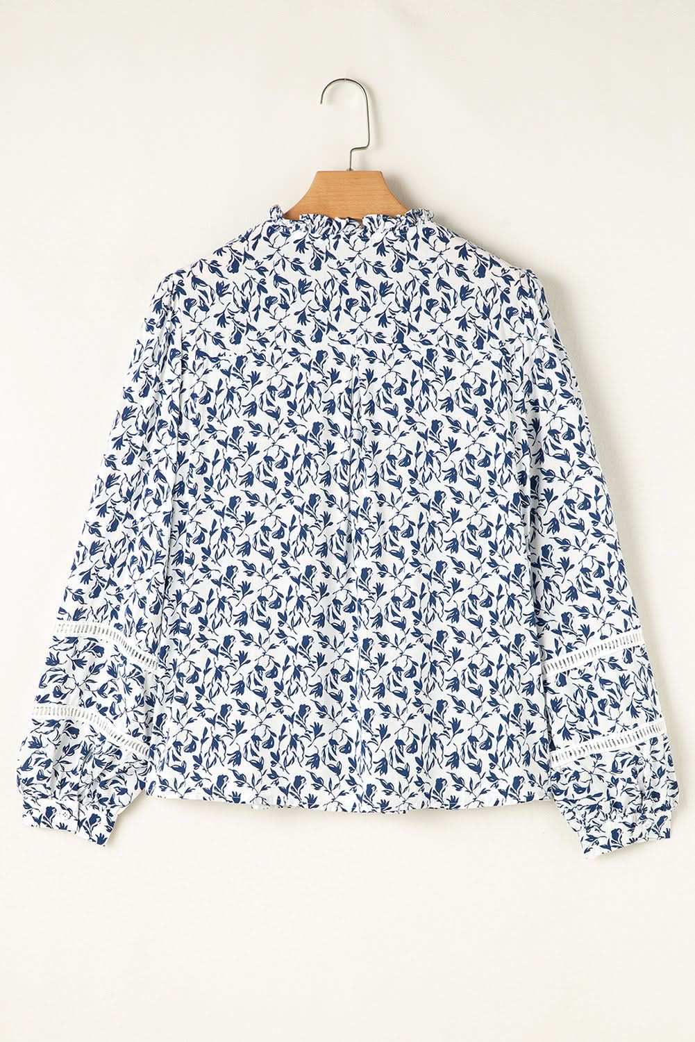 Melanie Lace Floral Puff Sleeve Top in - Tops/Blouses & Shirts photo