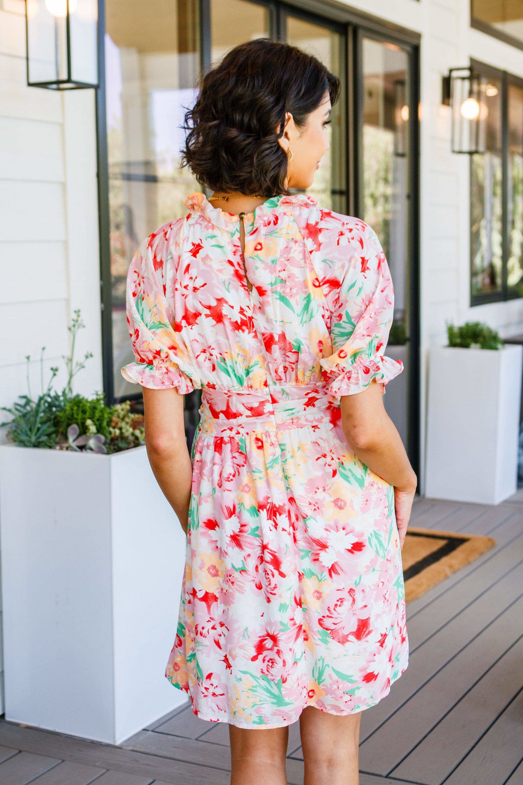 Fancy Free Floral Dress in - Dresses photo