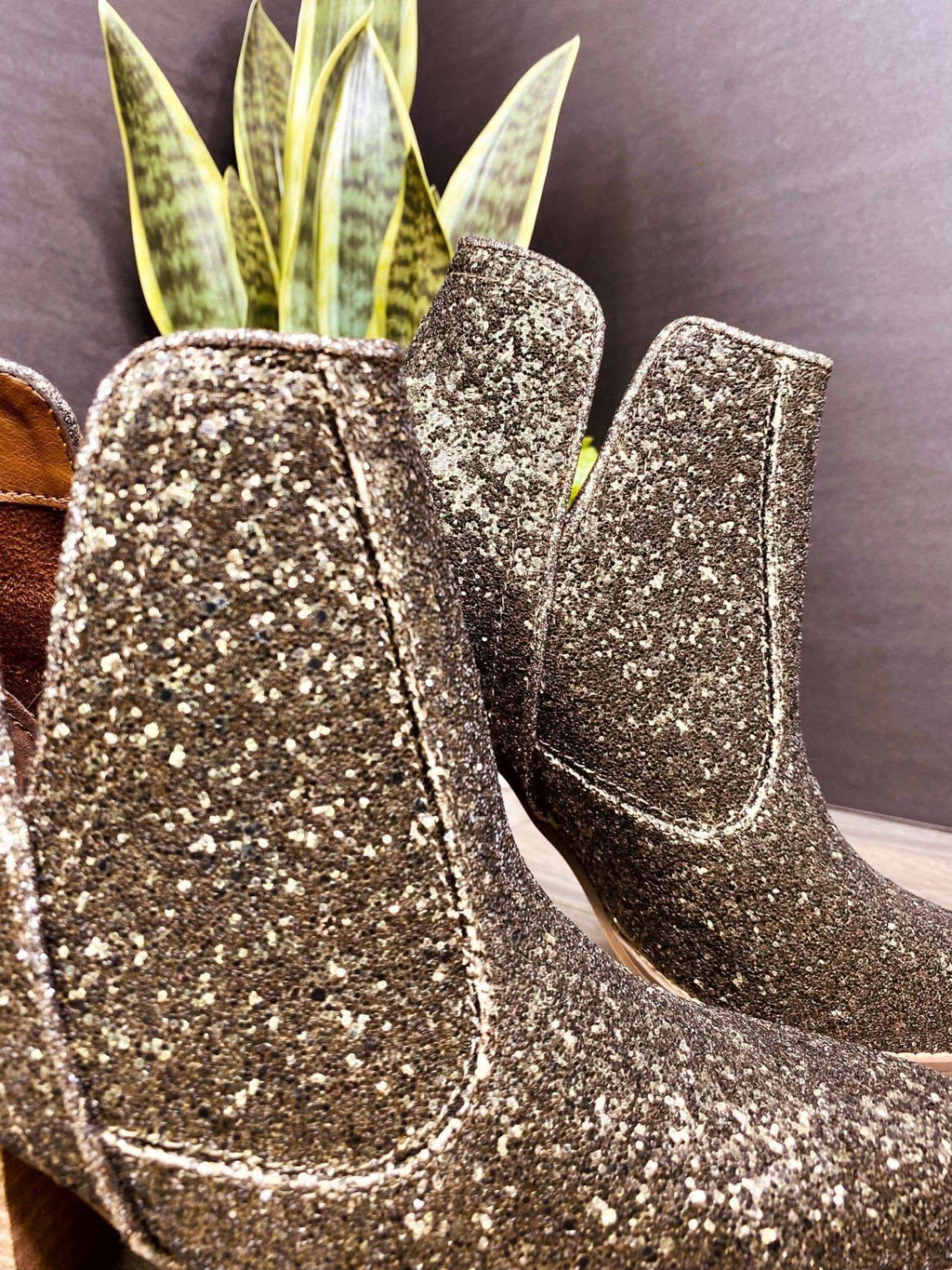 Fiera Booties in Bronze - SwagglyLife Home & Fashion