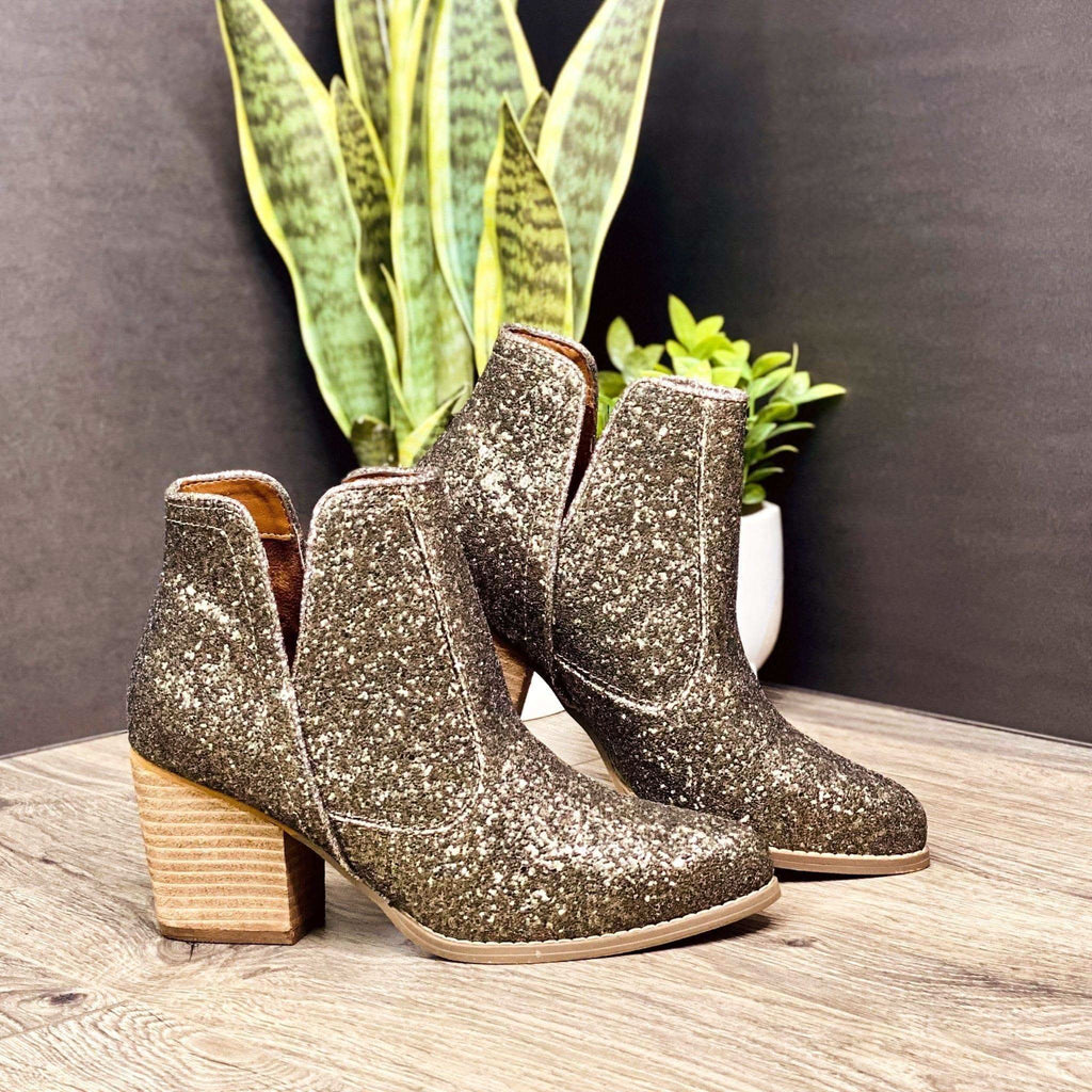 Fiera Booties in Bronze - SwagglyLife Home & Fashion