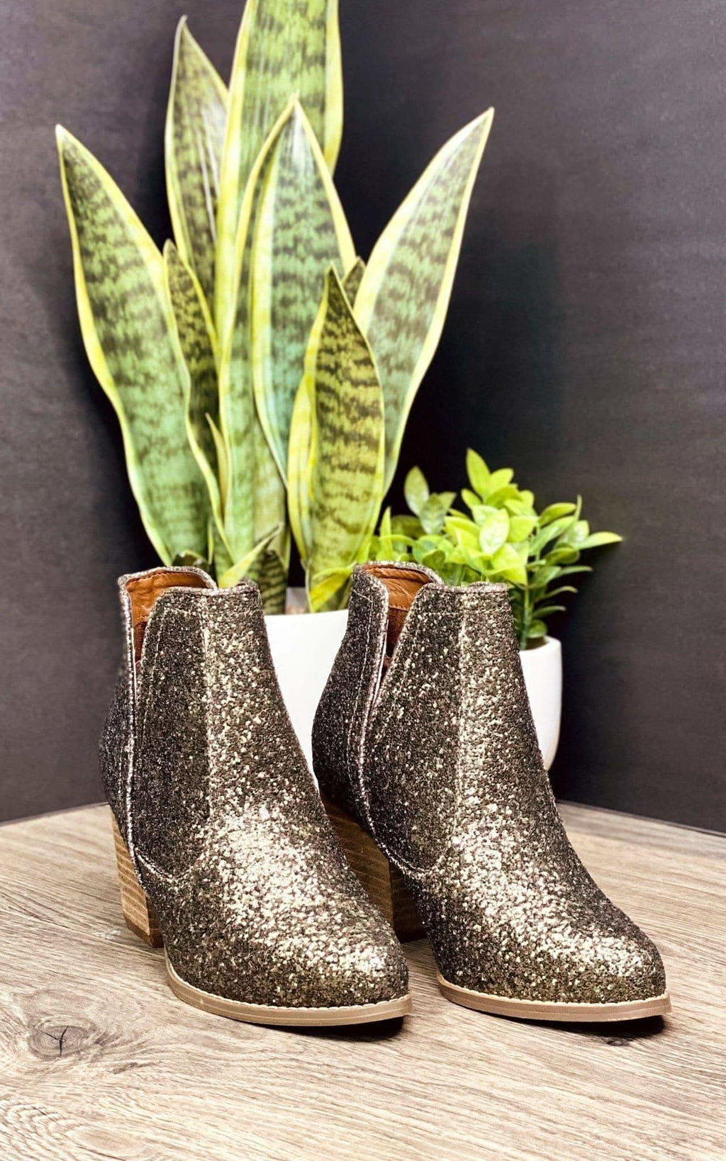 Fiera Booties in Bronze - SwagglyLife Home & Fashion