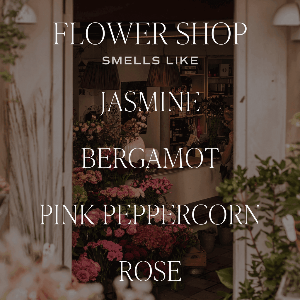 Flower Shop Soy Candle - Tan Matte Jar - 15 oz - SwagglyLife Home & Fashion