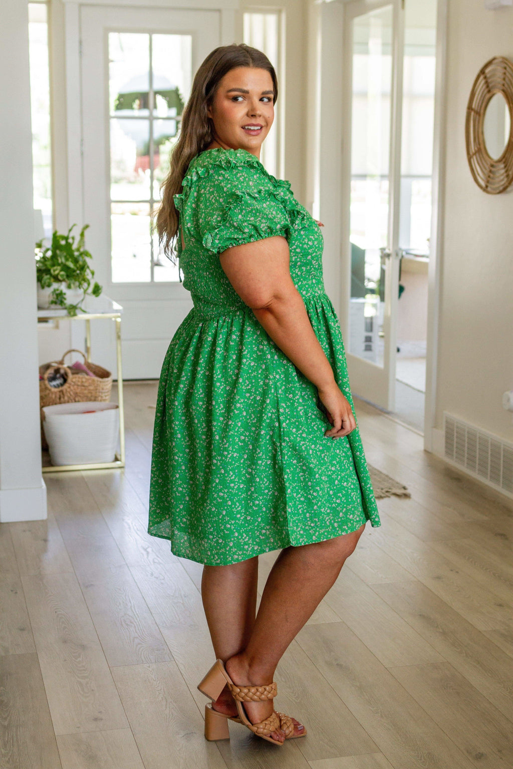 Garden Goddess V-Neck Dress in - Dresses photo