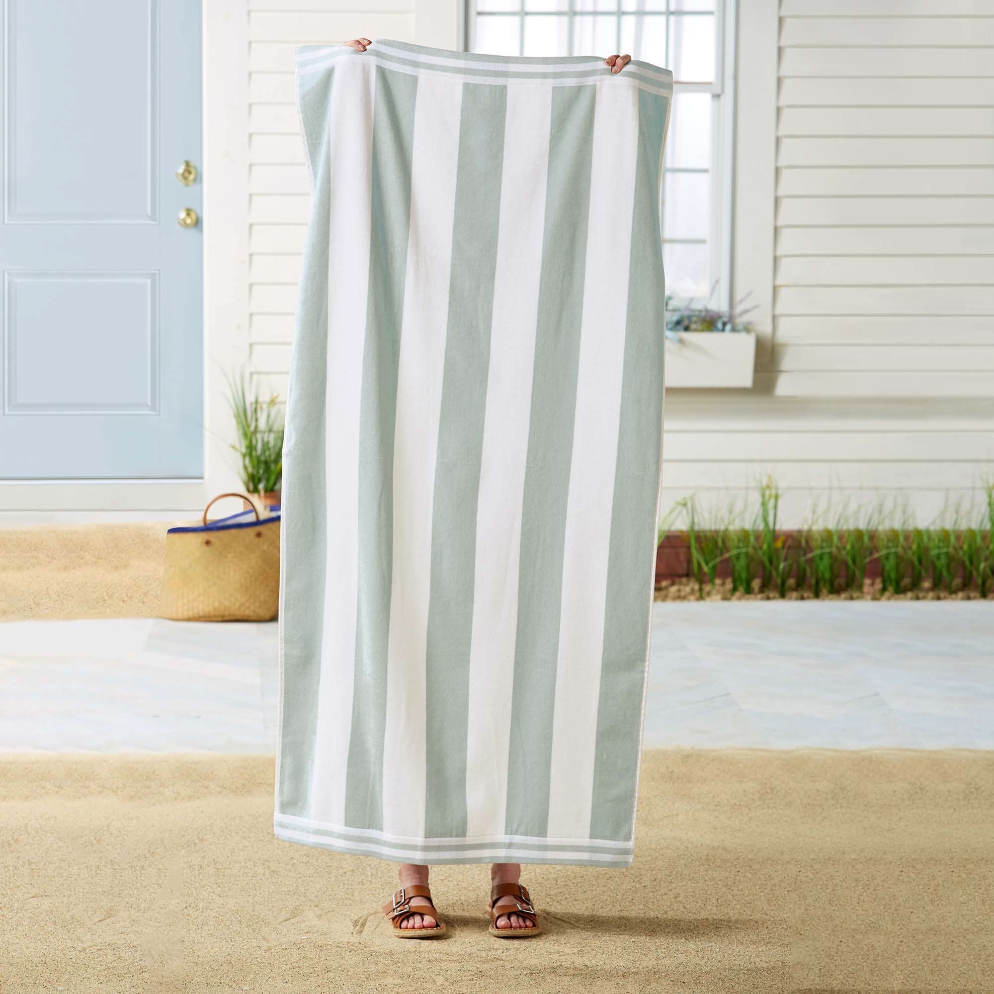 4 Pack Striped Cabana Beach Towel - Edgartown Collection - SwagglyLife Home & Fashion 4 Pack Striped Cabana Beach Towel - Edgartown Collection - SwagglyLife Home & Fashion