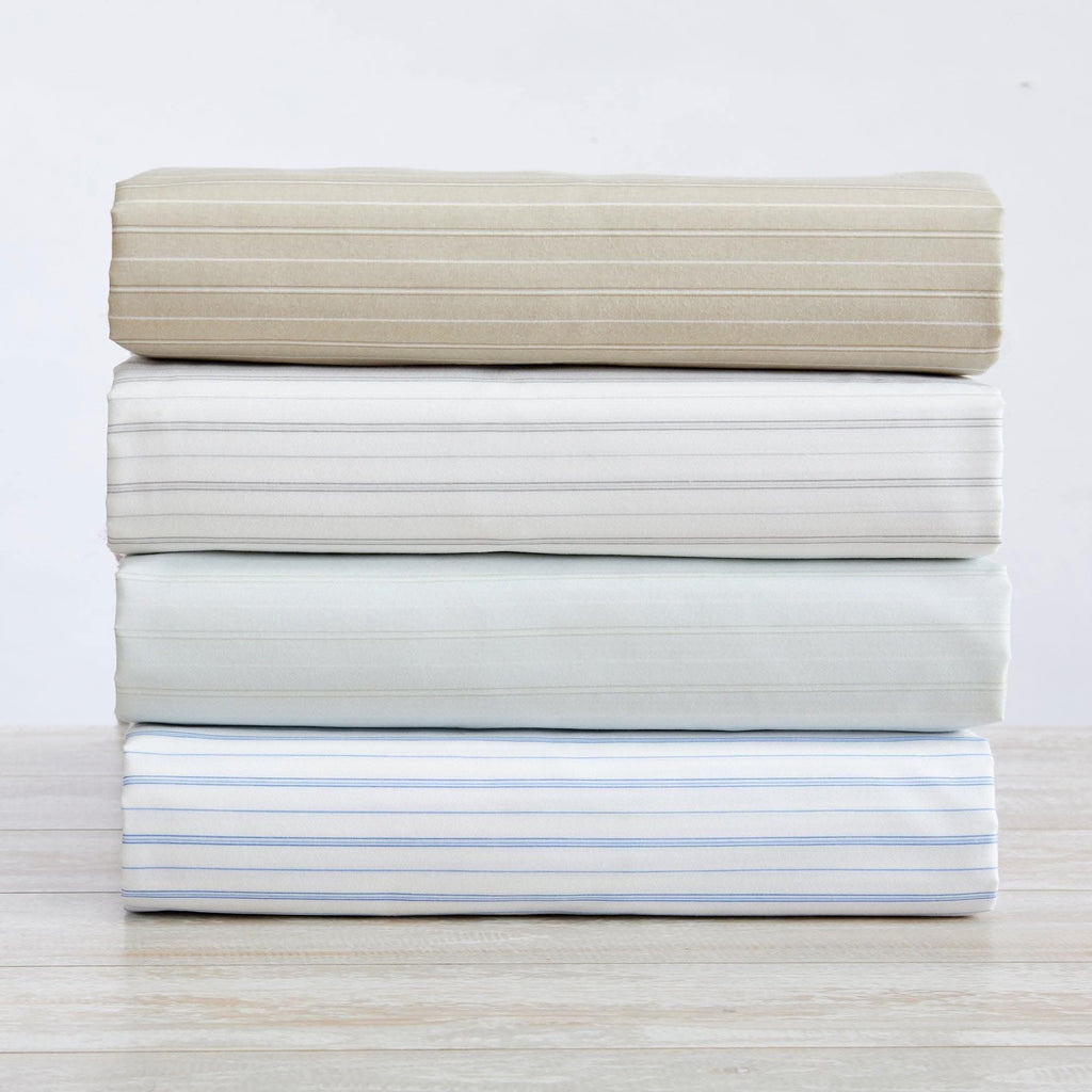 Microfiber Stripe Sheet Set - Adeline Collection - SwagglyLife Home & Fashion