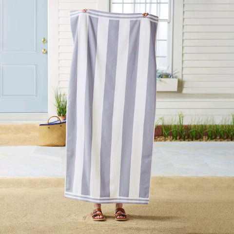 4 Pack Striped Cabana Oversized Beach Towel - Edgartown - SwagglyLife Home & Fashion 4 Pack Striped Cabana Oversized Beach Towel - Edgartown - SwagglyLife Home & Fashion