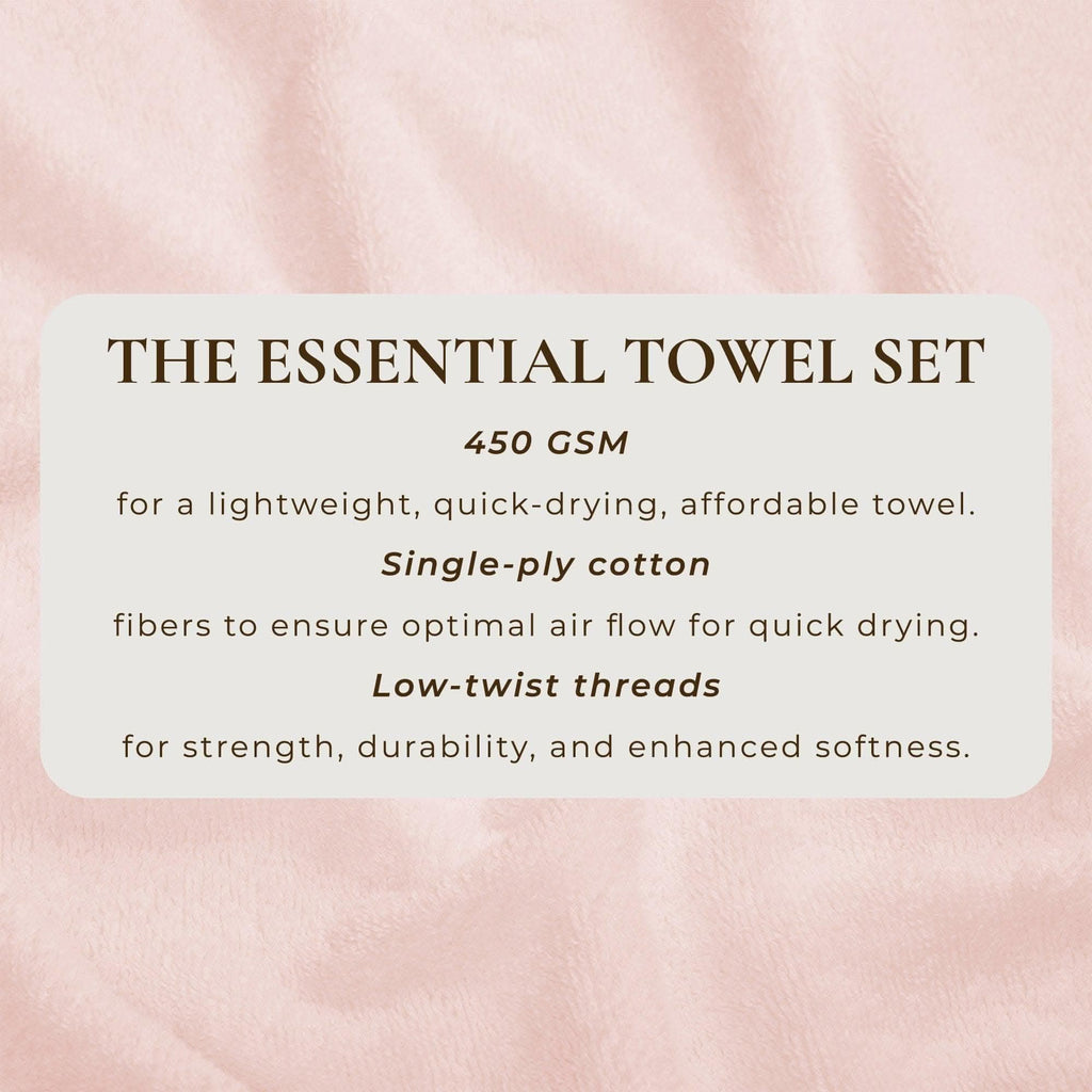 Cotton Terry Bath Towel Set - Cooper Collection in - photo