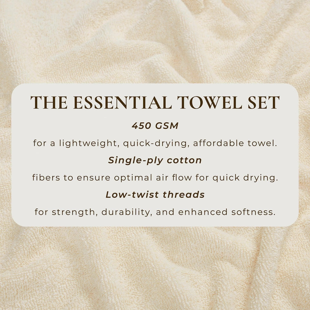 Cotton Terry Bath Towel Set - Cooper Collection in - photo
