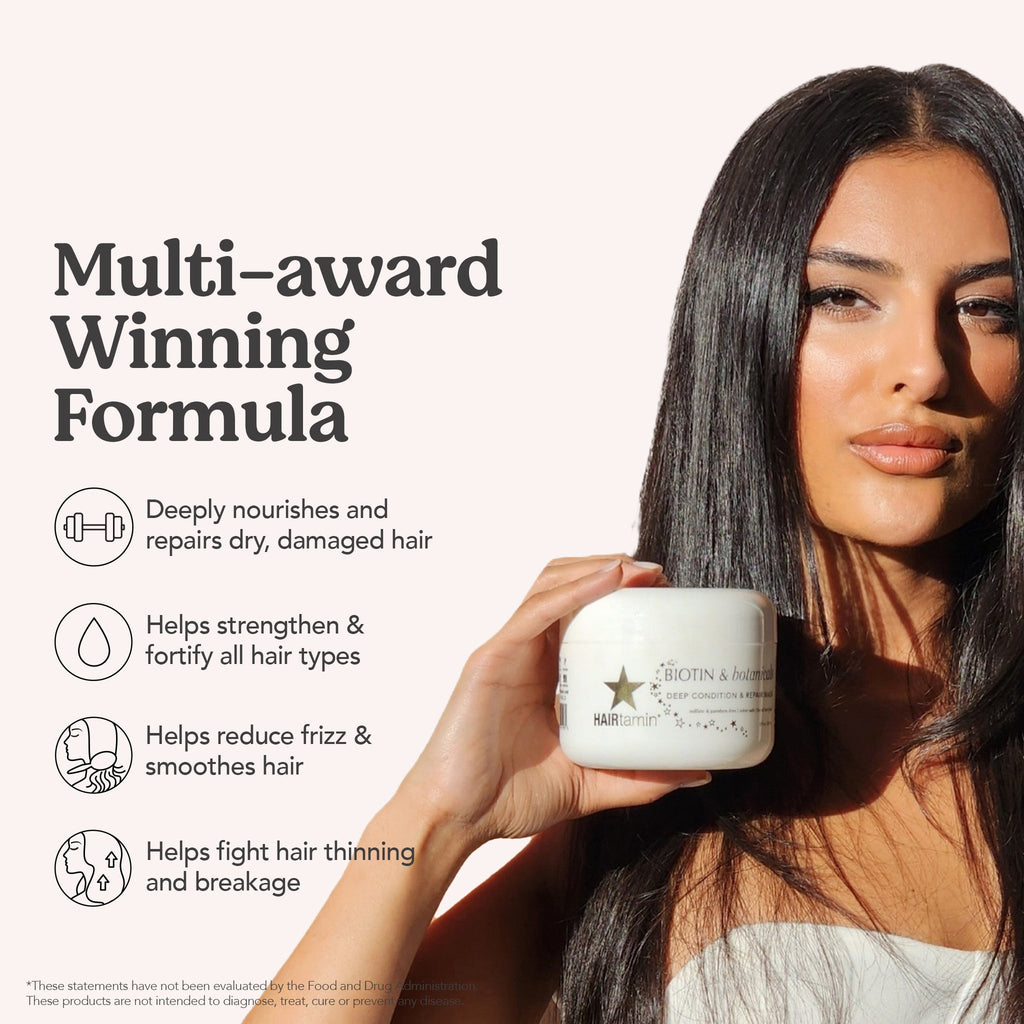 Biotin & Botanicals Deep Condition & Repair Hair Mask in - Haircare photo