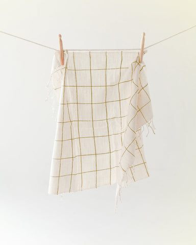 Windowpane Plaid Hand Towel - SwagglyLife Home & Fashion Windowpane Plaid Hand Towel - SwagglyLife Home & Fashion