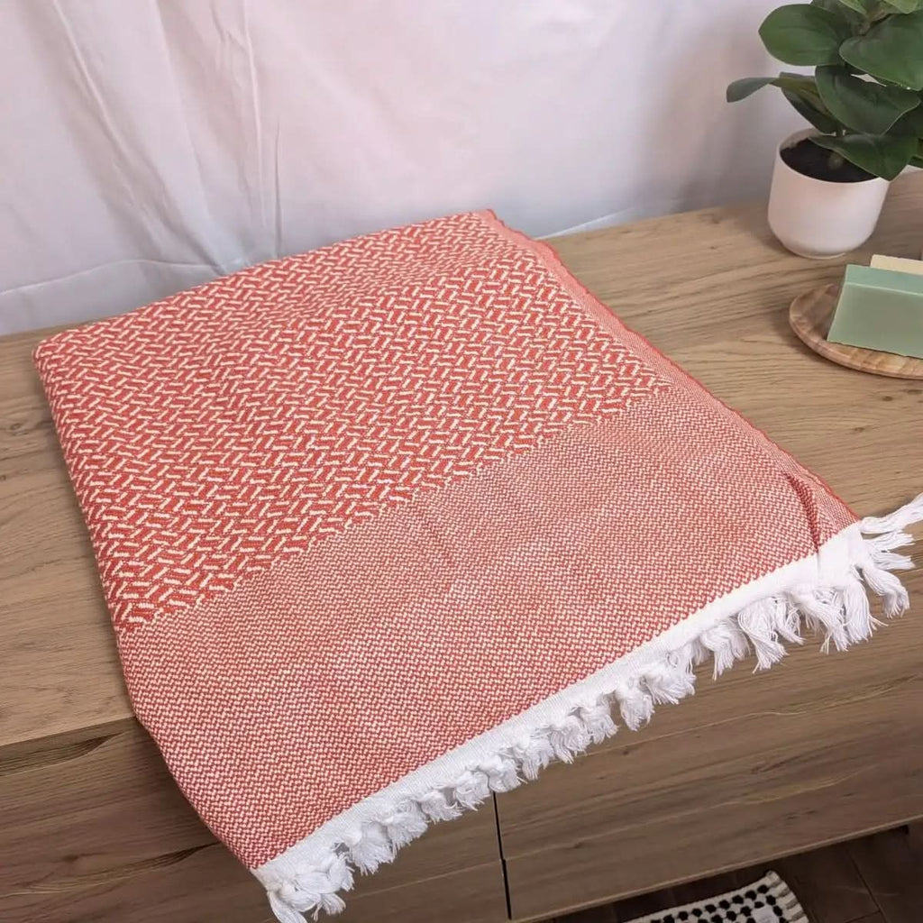 Heirloom Beach Collection - Handwoven Turkish Cotton Oversized Beach Towels - SwagglyLife Home & Fashion