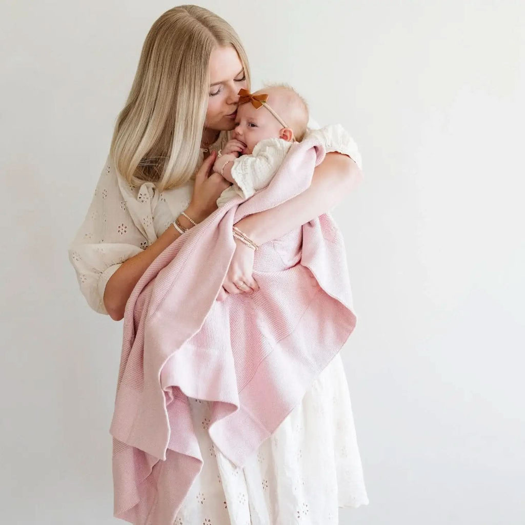 Heirloom Cotton Knit Receiving Blankets - SwagglyLife Home & Fashion