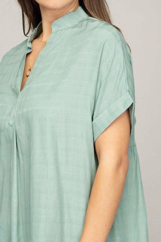 Henley Neck Shirt, Multiple Colors - SwagglyLife Home & Fashion