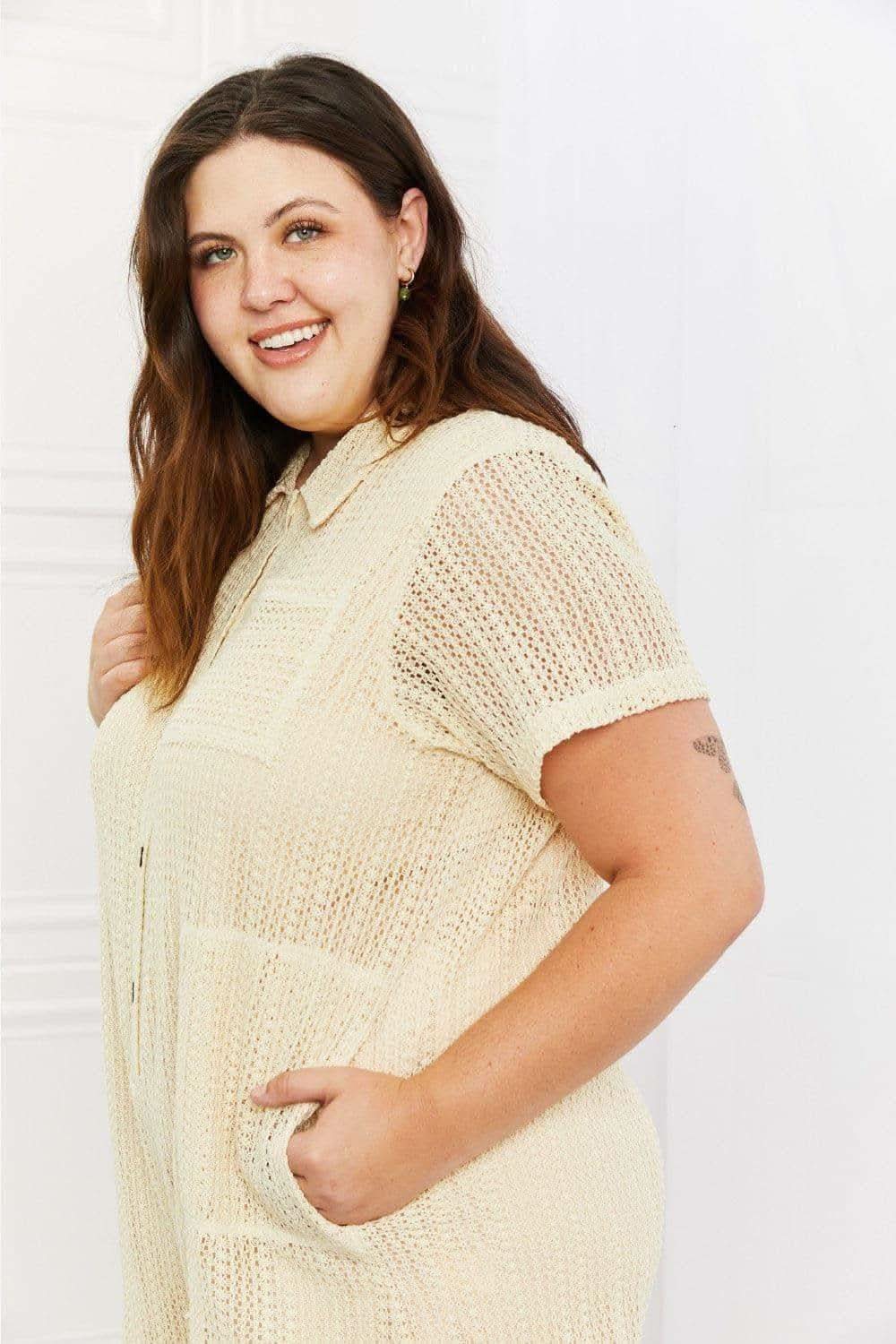 HEYSON Ready For The Day Crochet Romper - SwagglyLife Home & Fashion