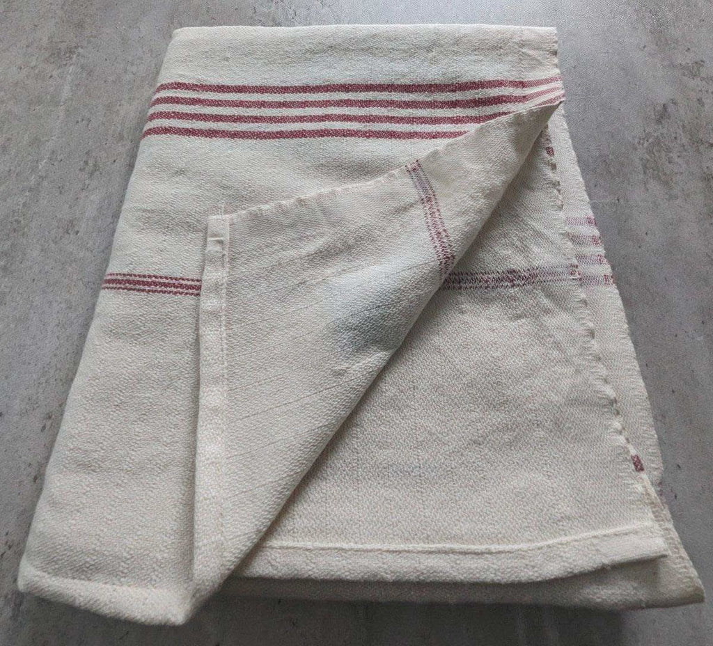 Horizon Stripe Turkish Cotton Towel Collection - Sand-Repelling, Quick-Drying, Tassel-Free, 39”x70” in - Towel photo