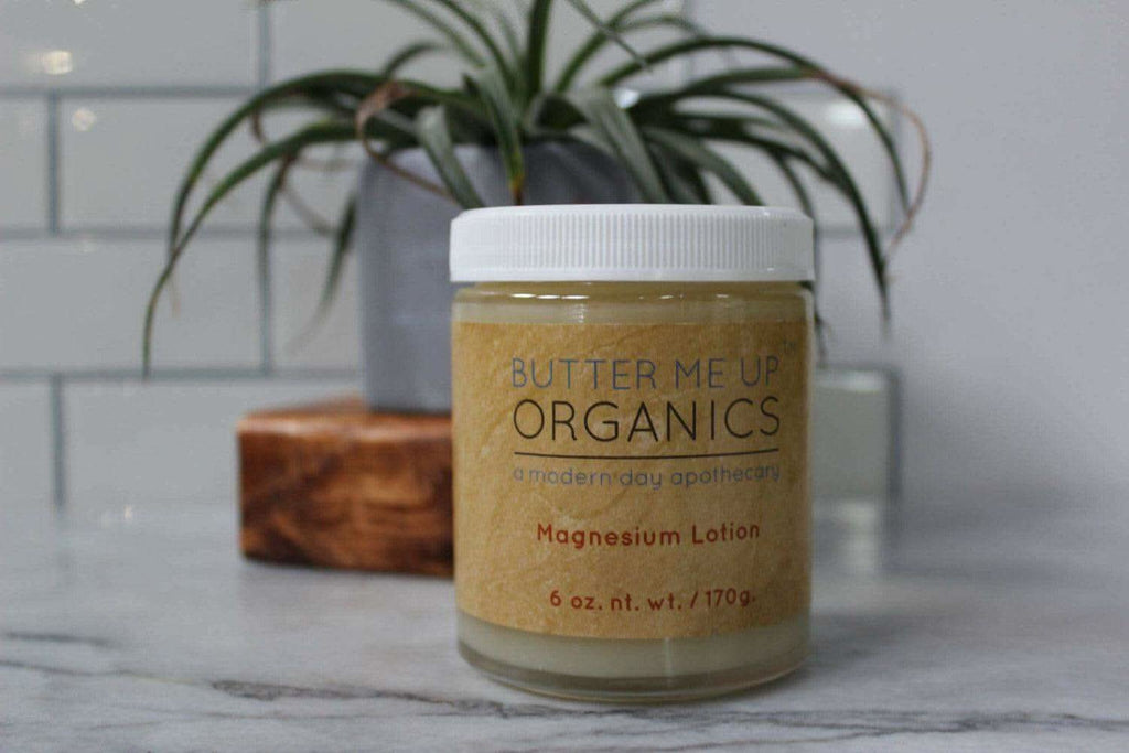 Butter Me Up Organics Magnesium Body Butter- Organic Sleep & Muscle Support Lotion in - Body photo