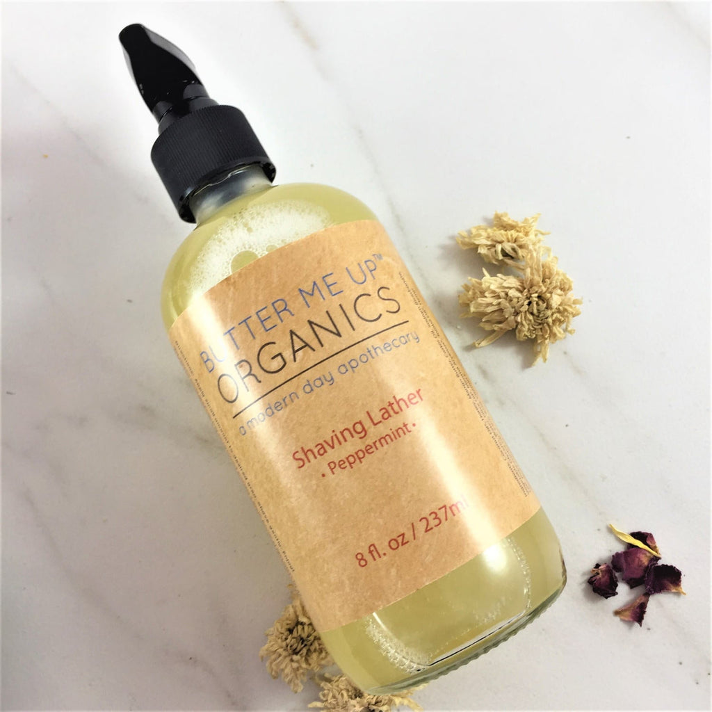 Natural Shaving Lather / Shaving Cream / Organic Shaving in - Body photo