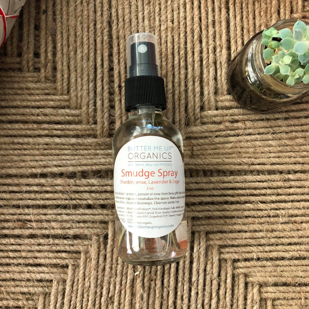 Organic Energy Cleansing Spray / Smudge Spray / Space Clearing / Energy Cleansing / Aura Cleansing / Purifying / Cleanse Negative Energy / in - Home photo