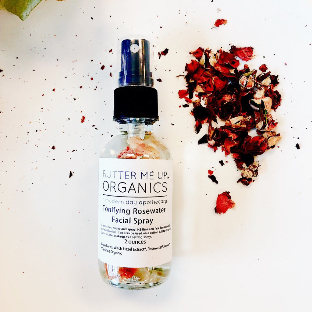 Organic Rosewater Toner / Facial Mist / Makeup Setting Spray / Organic Rosewater / Organic Toner / Organic Setting Spray in - Face photo