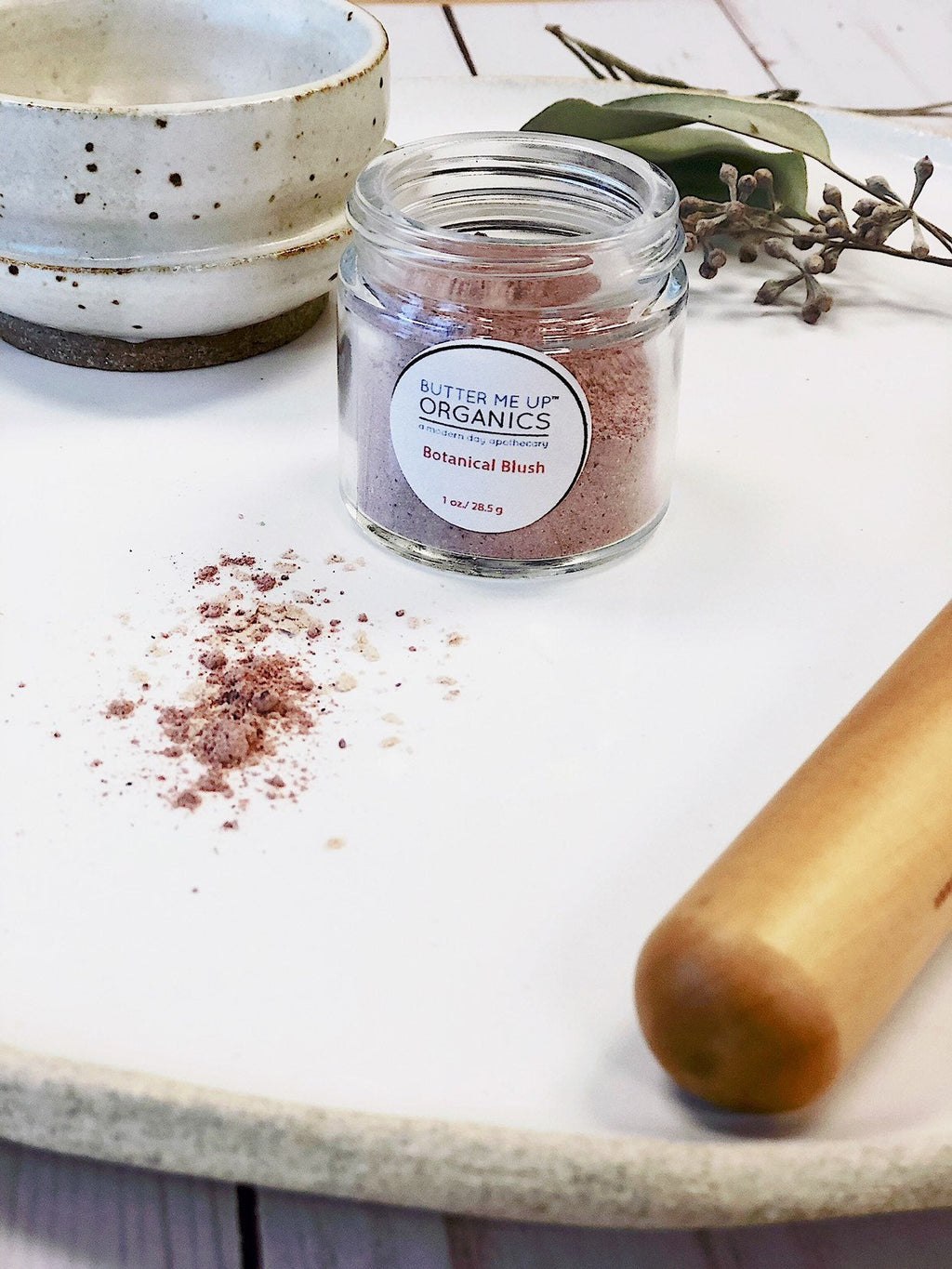 Organic Botanical Blush / Natural Blush / Titanium Dioxide FREE / Chemical Free / Butter Me Up Organics in - Face photo