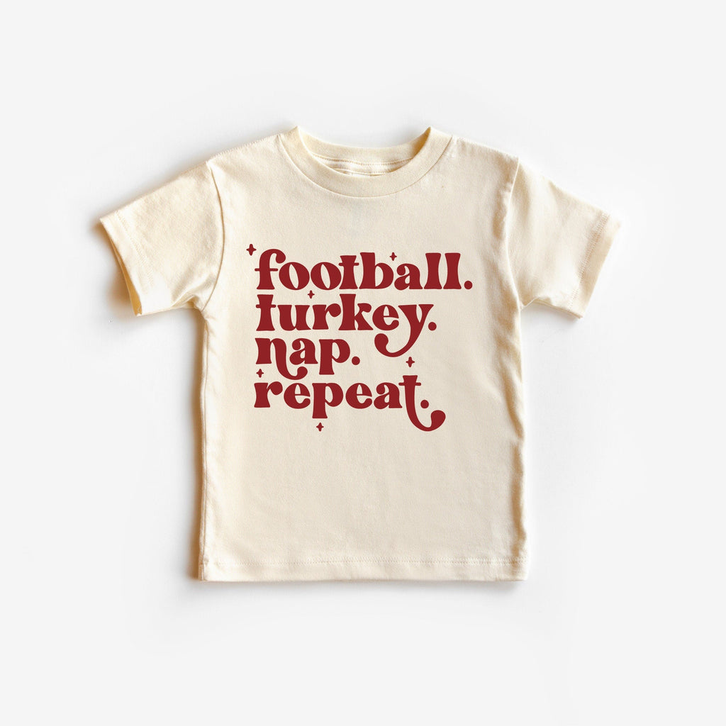 Football Turkey Nap Repeat in - photo