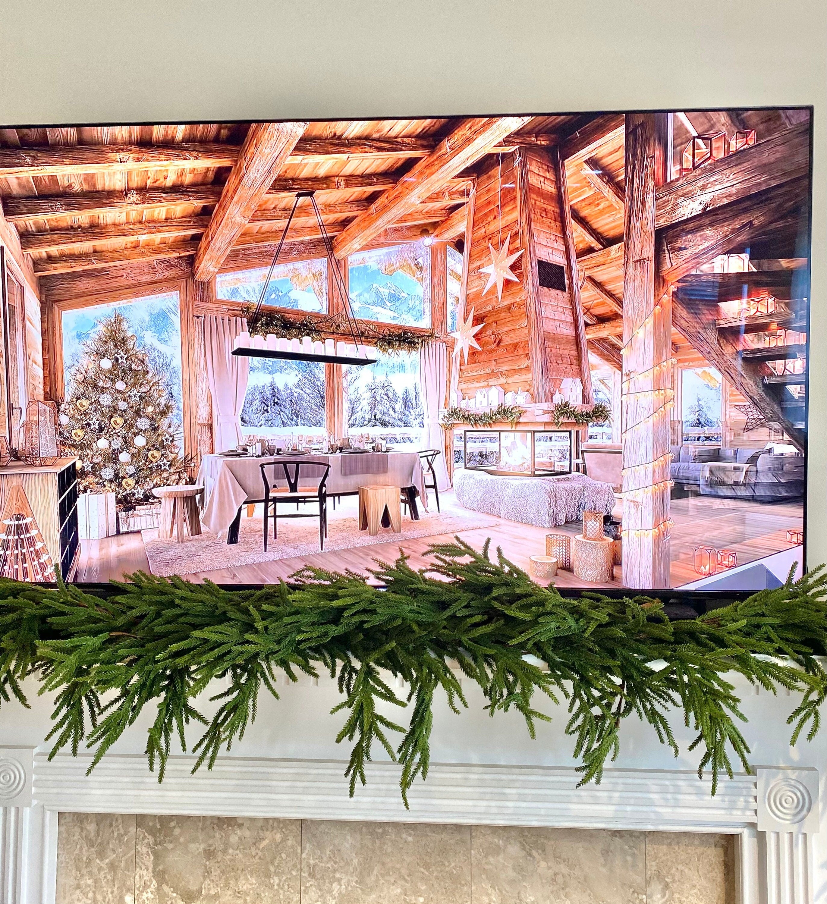 Artificial 6' Norfolk Pine Garland - Ships Next Day - SwagglyLife Home & Fashion Artificial 6' Norfolk Pine Garland - Ships Next Day - SwagglyLife Home & Fashion