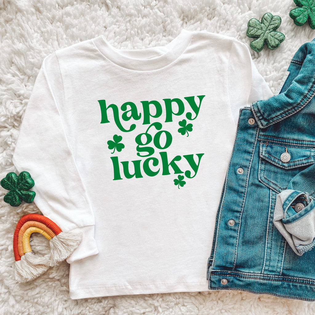 Happy Go Lucky Long Sleeve in - photo