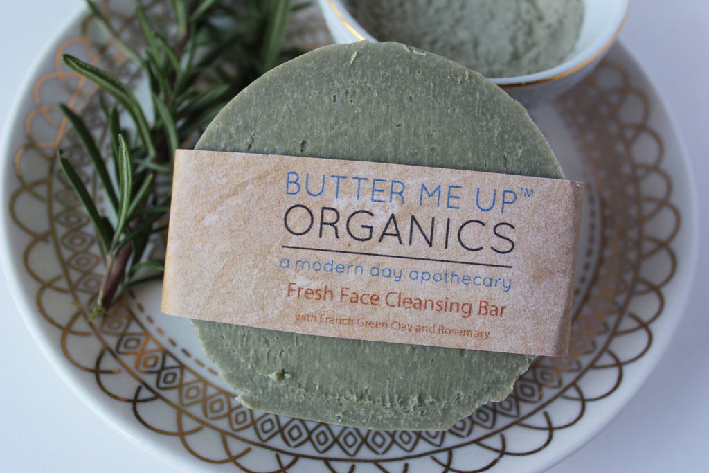 Face Wash Facial Cleansing Bar with French Green Sea Clay in - Face photo