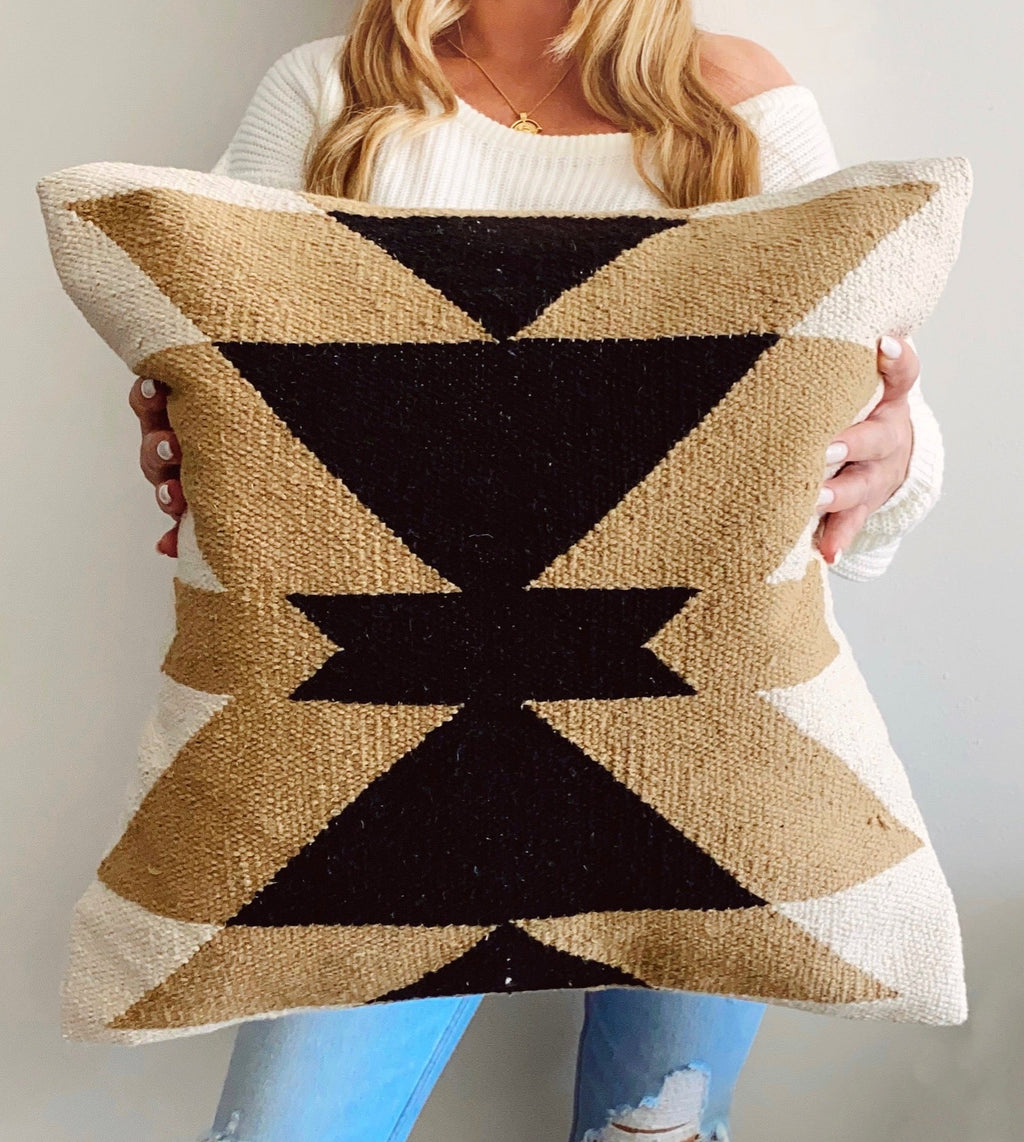 Montana Pillow Cover in - AZTEC PILLOW COVER photo