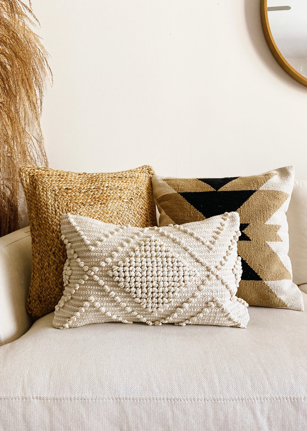 Verona Lumbar Pillow Cover in - Throw Pillows photo