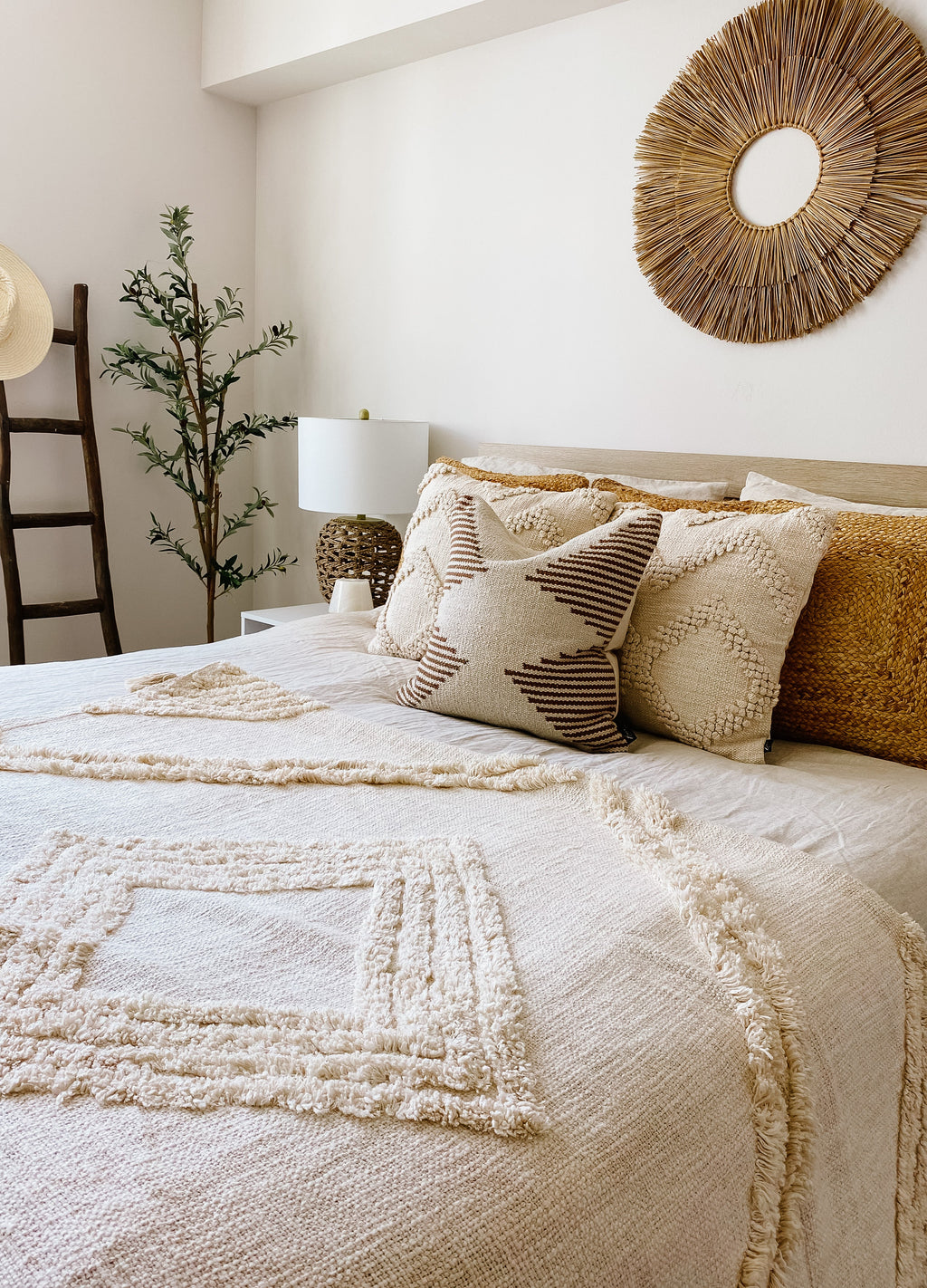 Tehran Pillow Cover in - boho pillow cover photo