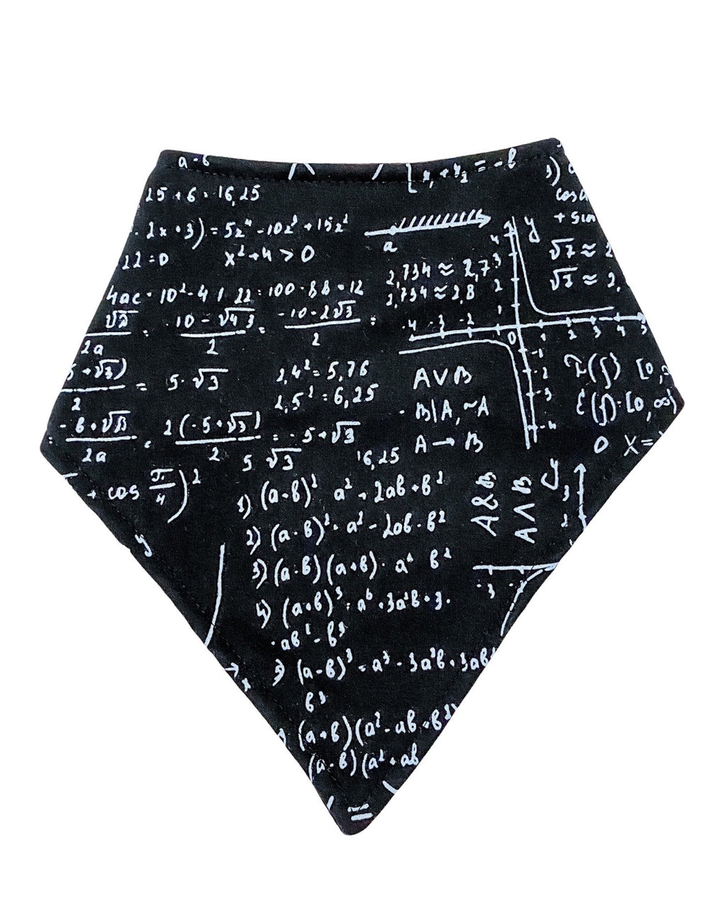Math Print Bib in - photo