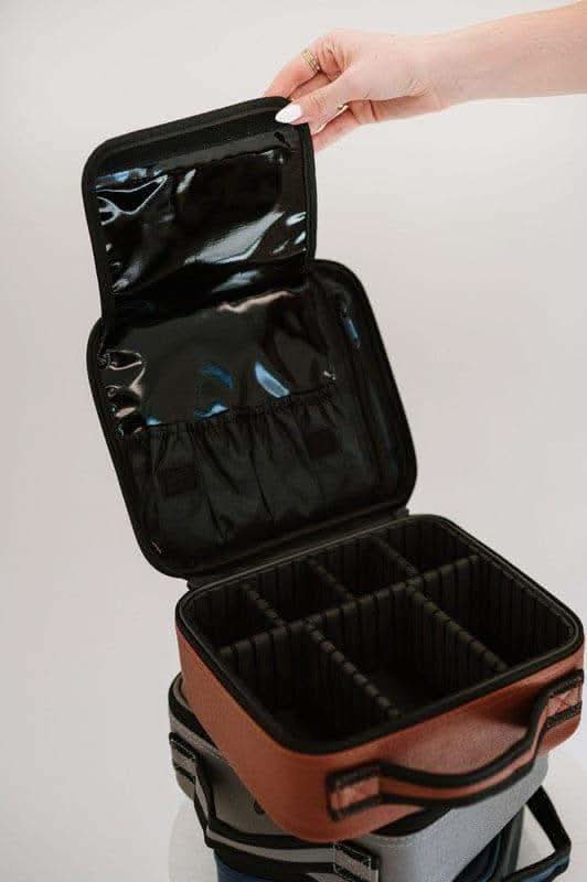 Isabella Customizable Cosmetic Carrying Case in - Makeup Bags photo