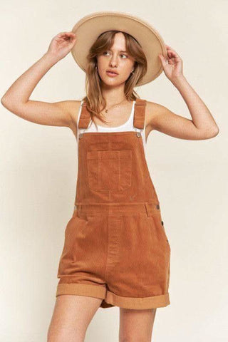 Jade By Jane Corduroy Adjustable Shoulder Straps Overall - SwagglyLife Home & Fashion Jade By Jane Corduroy Adjustable Shoulder Straps Overall - SwagglyLife Home & Fashion