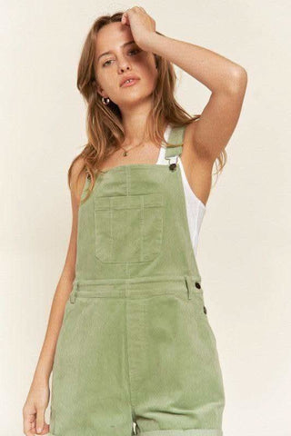 Jade By Jane Corduroy Adjustable Shoulder Straps Overall - SwagglyLife Home & Fashion Jade By Jane Corduroy Adjustable Shoulder Straps Overall - SwagglyLife Home & Fashion
