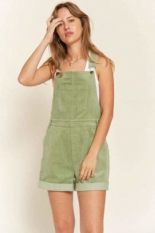 Jade By Jane Corduroy Adjustable Shoulder Straps Overall - SwagglyLife Home & Fashion Jade By Jane Corduroy Adjustable Shoulder Straps Overall - SwagglyLife Home & Fashion